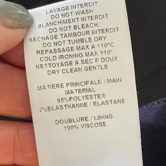 See By CHLOE black crepe jumpsuit size 34 Converts to US 4 - Picture 12 of 16